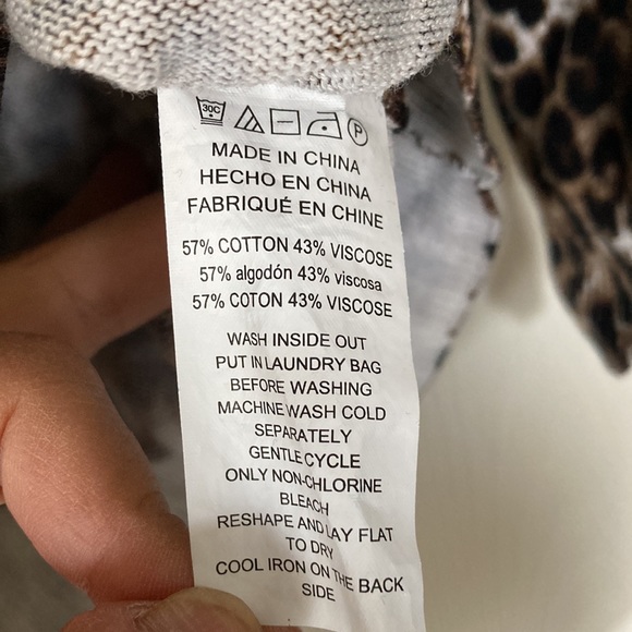 Michael Kors leopard print light sweater - Picture 4 of 10